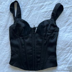 Princess polly black corset top